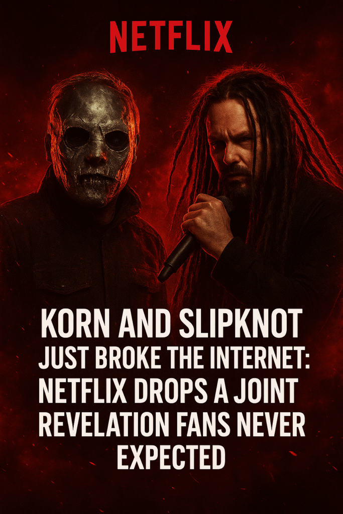 Korn and Slipknot Just Broke the Netflix Drops a Joint